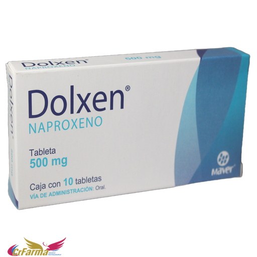 DOLXEN 500 MG C/10 TABLETAS