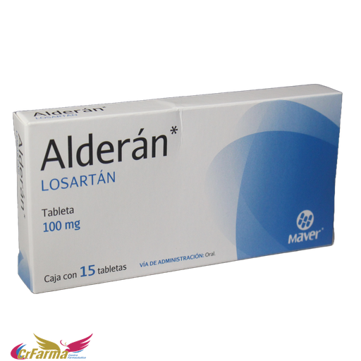 ALDERAN 100 MG C/15 TABLETAS