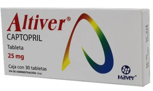 ALTIVER 25 MG C/30 TABLETAS