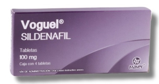 VOGUEL 100MG C/4 TABLETAS