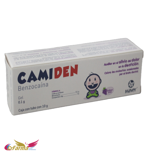 CAMIDEN GEL 100 MG C/10 GR