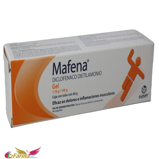 MAFENA GEL TUBO 60 GR