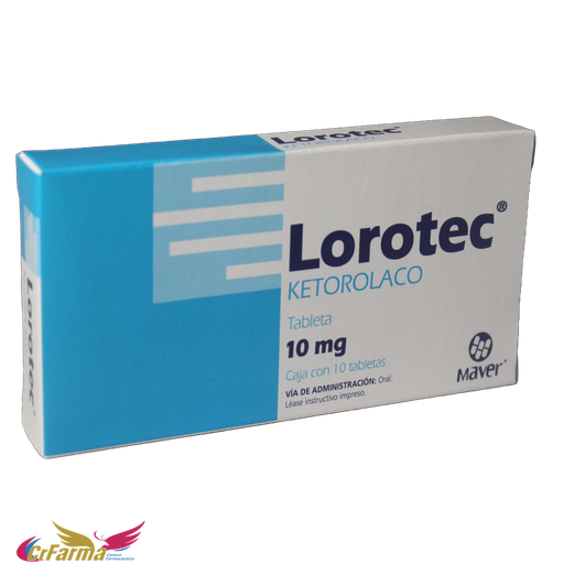 LOROTEC 10MG C/10 TABLETAS