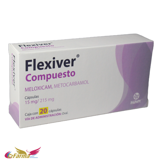 FLEXIVER COMPUESTO 15 MG C/20 CÁPSULAS