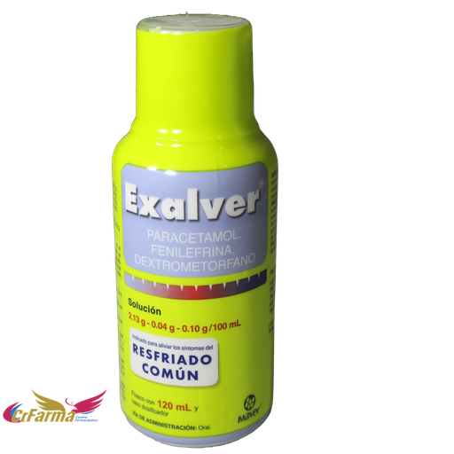 EXALVER SOLUCIÓN C/120 ML (VERDE)