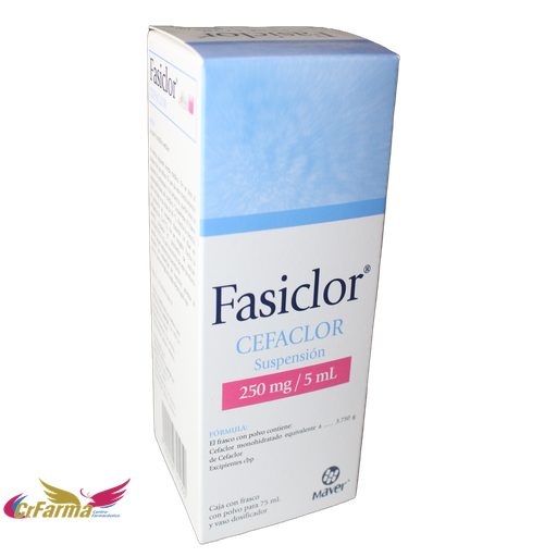 FASICLOR SUSPENSIÓN 250 MG C/75 ML
