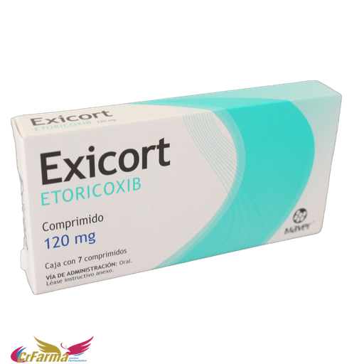 EXICORT 120 MG C/7 COMPRIMIDOS