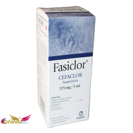 FASICLOR SUSPENSIÓN 375 MG C/50 ML