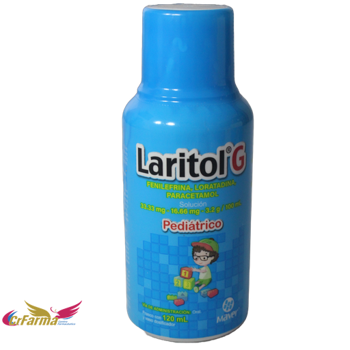 LARITOL G SUSPENSIÓN PEDIÁTRICA 120 ML