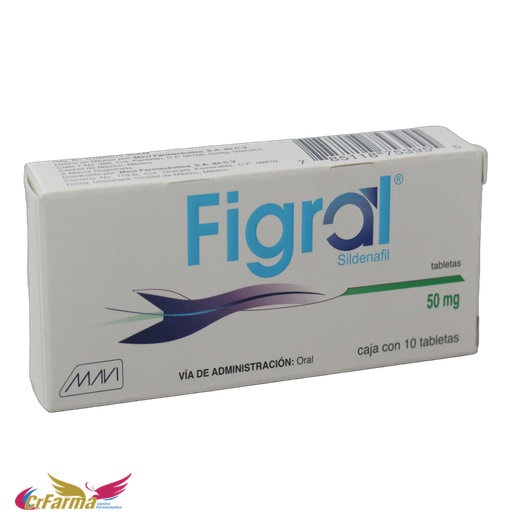 FIGRAL 50 MG C/10 TABLETAS