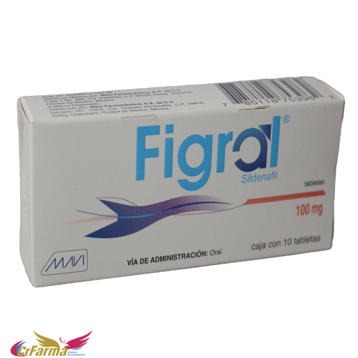 FIGRAL 100 MG C/10TABLETAS