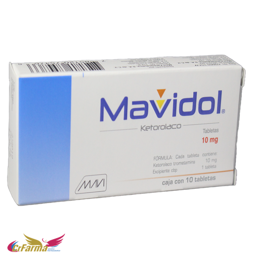 MAVIDOL 10MG C/10 TABLETAS