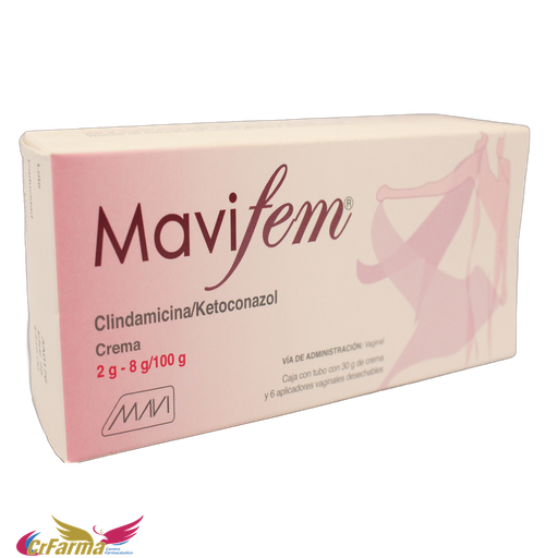 MAVIFEM CREMA 30 G C/6 APLICADORES