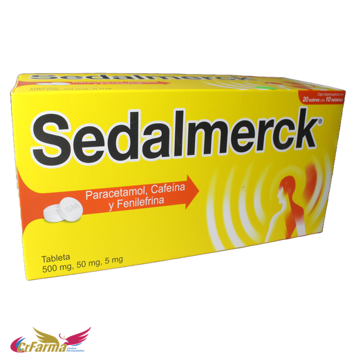 SEDALMERCK 20 SOBRES C/10 TABLETAS