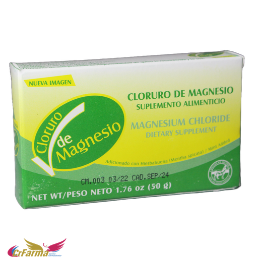 CLORURO DE MAGNESIO 50 GR*