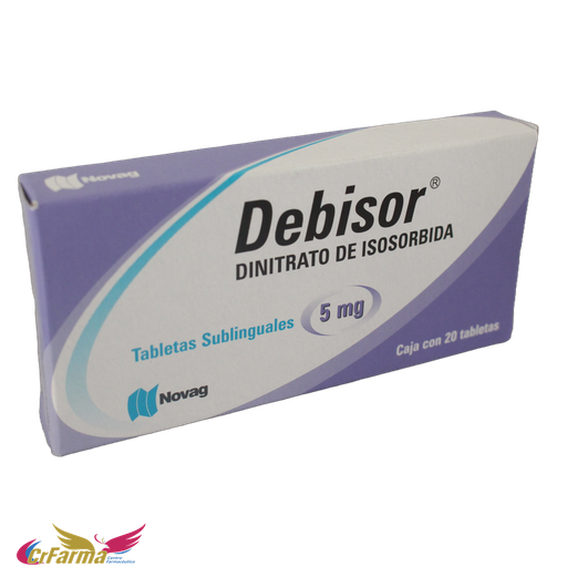 DEBISOR SL 5 MG C/20 TABLETAS