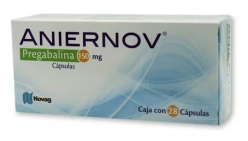ANIERNOV 150 MG C/28 CÁPSULAS
