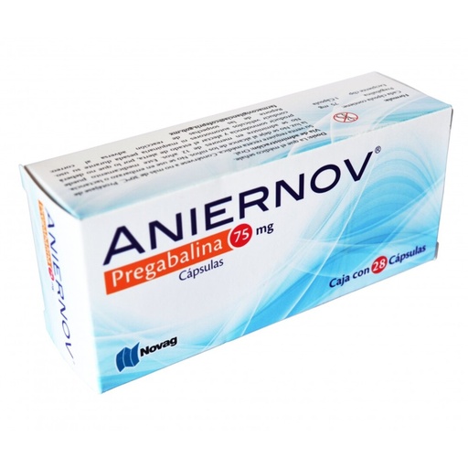 ANIERNOV 75 MG C/28 CÁPSULAS