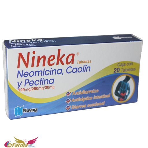 NINEKA C/20 TABLETAS