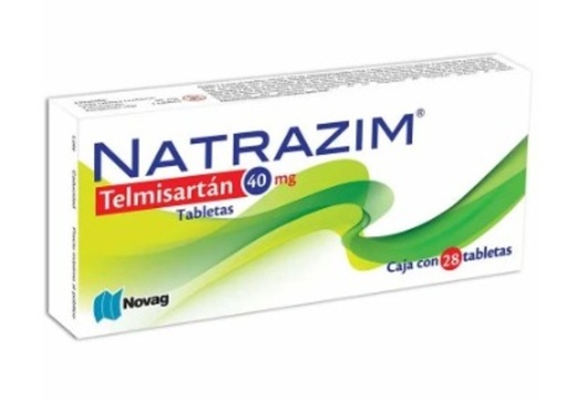 NATRAZIM 40 MG C/28 TABLETAS