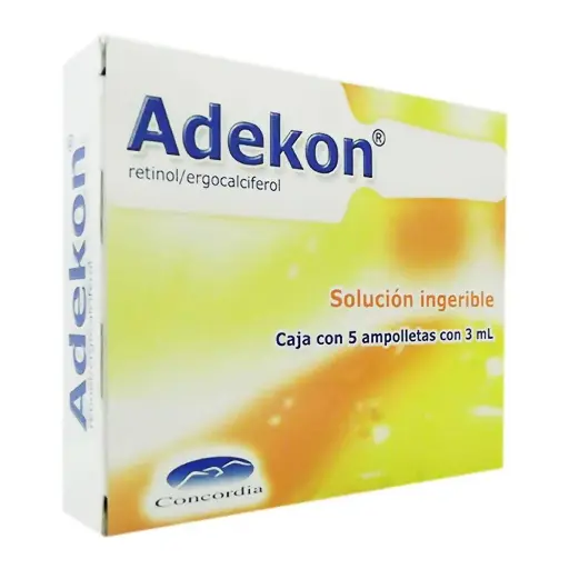 ADEKALS SOLUCIÓN ING C/3 ÁMPULAS