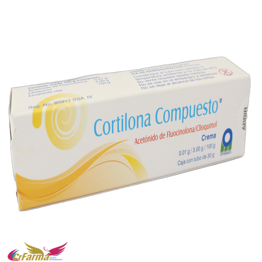 CORTILONA COMPUESTA CREMA C/30 GR