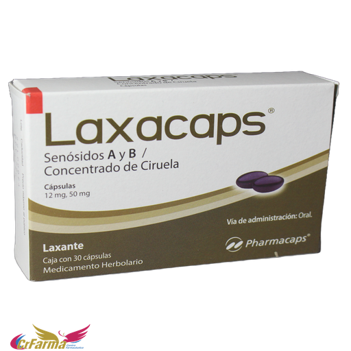 LAXACAPS SENÓSIDOS A Y B C/30 CÁPSULAS