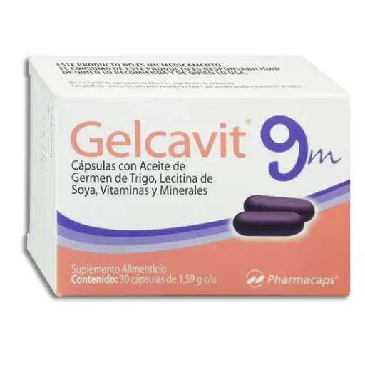 GELCAVIT 9 MESES C/30 CAPSULAS *
