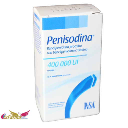 PENISODINA SOL. INY. 400,000 U. C/1 AMP