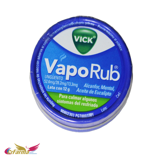 VICK VAPORUB LATA C/12 GR