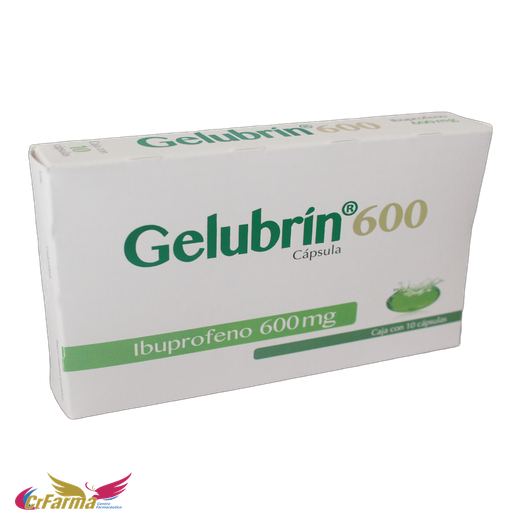GELUBRIN 600 MG/ C10 CÁPSULAS