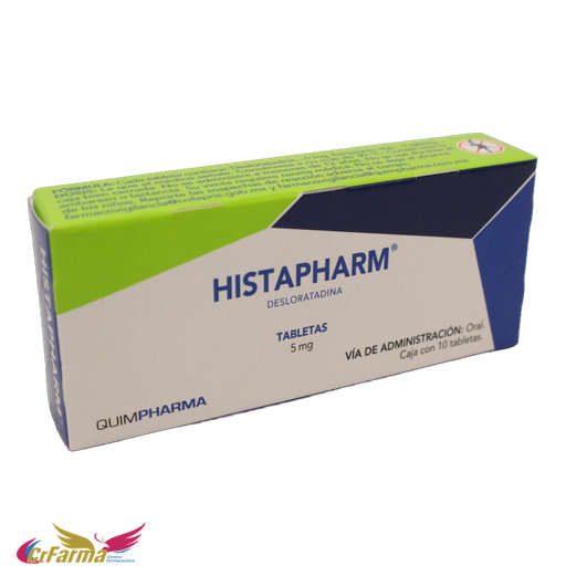 HISTAPHARM 5 MG C/10 TABLETAS