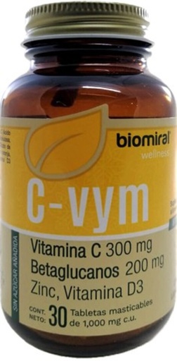 C-VYM 1000MG C/30 TABLETAS*