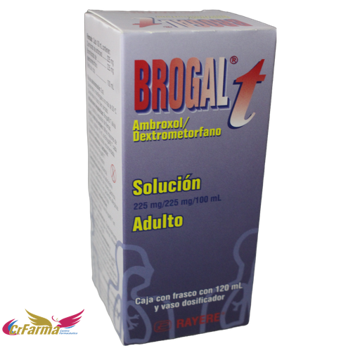 BROGAL T ADULTO JARABE 120 ML