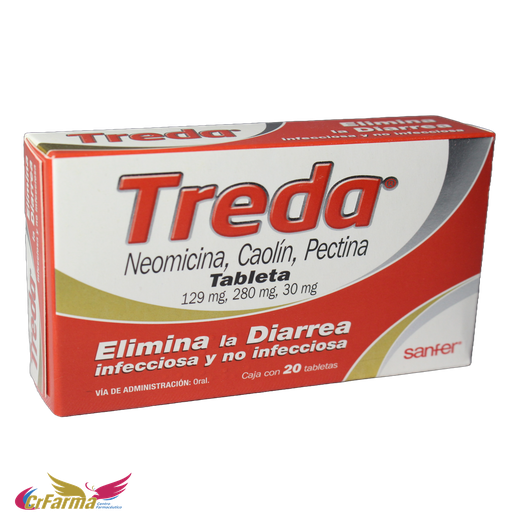 TREDA C/20 TABLETAS