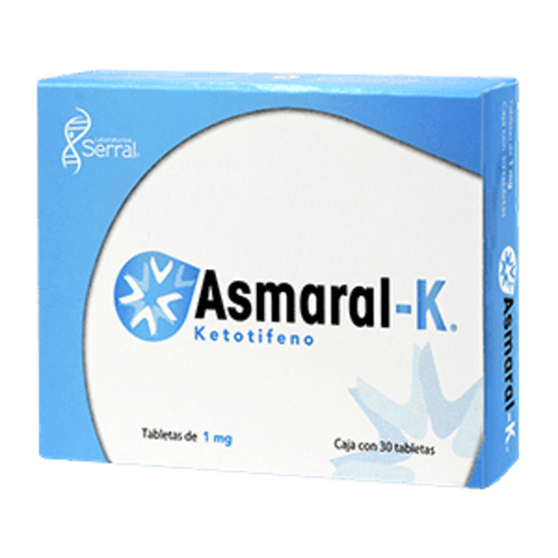 ASMARAL K 1 C/30 TABLETAS