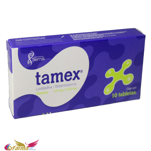TAMEX C/10 TABLETAS