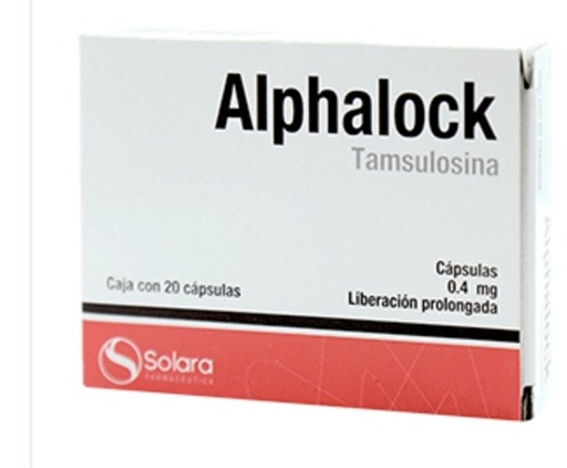 ALPHALOCK 0.4 MG C/20 TABLETAS