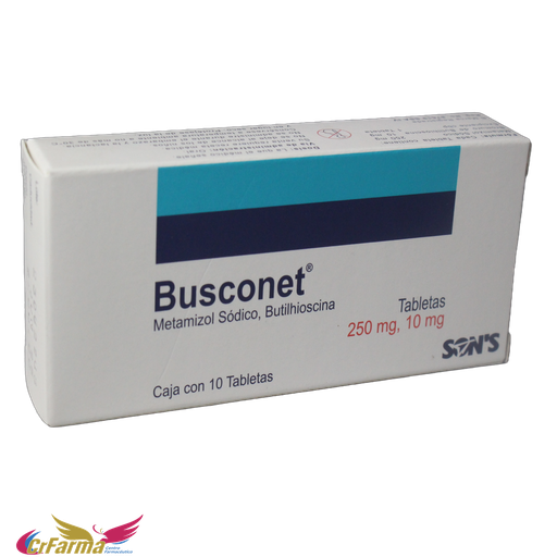 BUSCONET C/10 TABLETAS
