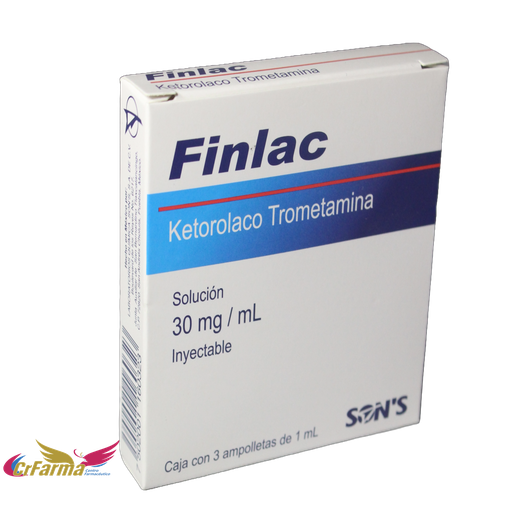 FINLAC SOLUCIÓN INY C/3 AMP