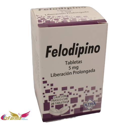 FELODIPINO C/20 TABLETAS ULTRA