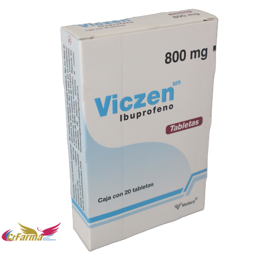 VICZEN 800 MG C/20 TABLETAS