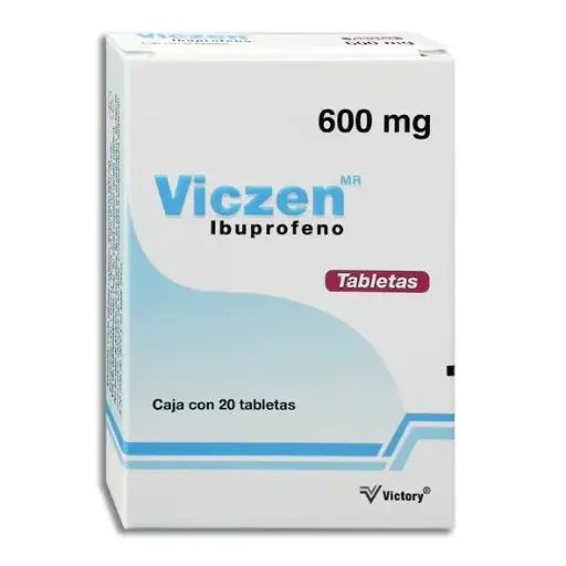 VICZEN 600 MG C/20 TABLETAS