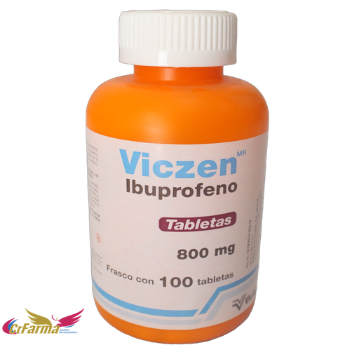 VICZEN  800 MG C/100 TABLETAS