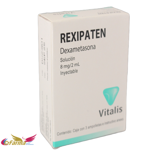 REXIPATEN SOL INY C/3 AMP