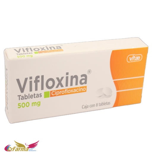 VIFLOXINA C/8 TABLETAS