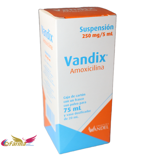 VANDIX SUSPENSIÓN 75 ML 250 MG/5 ML