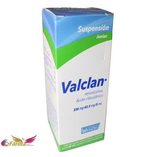 VALCLAN SUSP 250/62.5MG  JUNIOR 60 ML