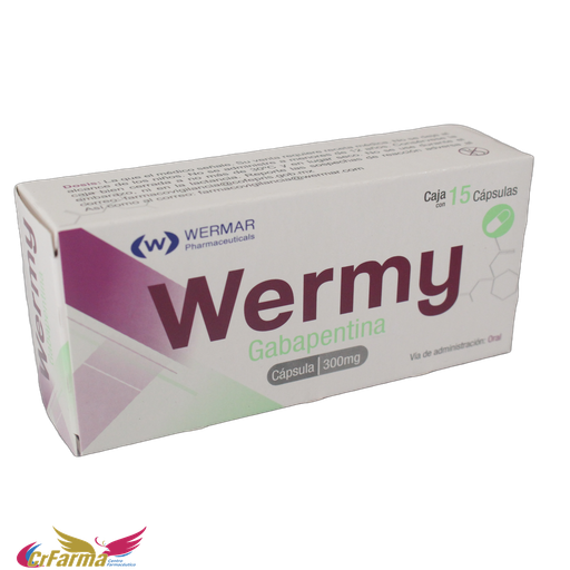 WERMY 300 MG C/15 CÁPSULAS