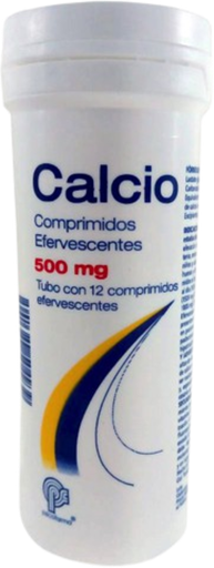 CALCIO EFERVESCENTE C/12 COMPRIMIDOS